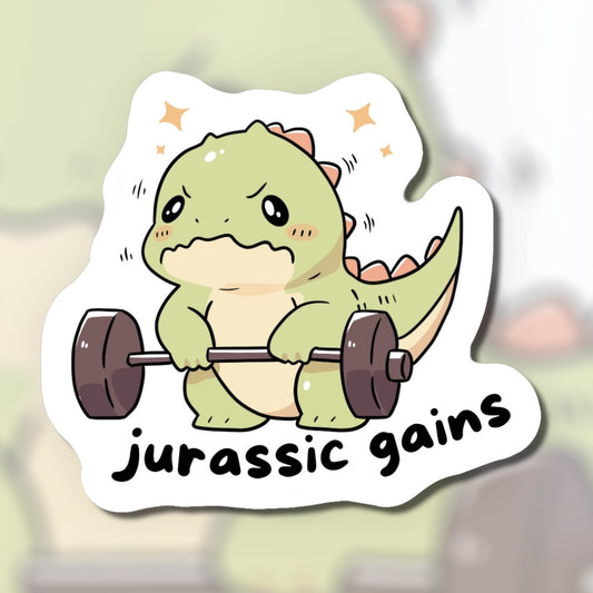 baby gym dinosaur sticker (pre-order)