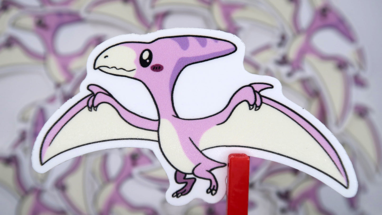 chibi pterosaur dino sticker