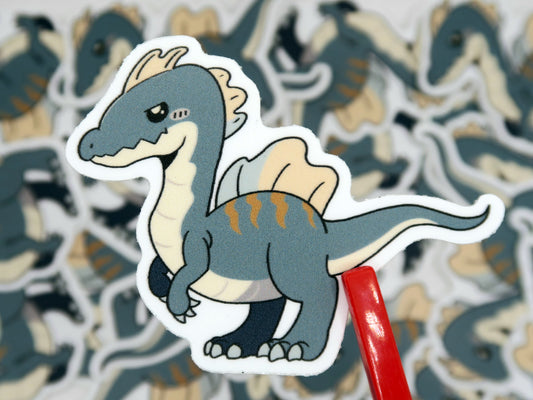 chibi spinosaurus dino sticker